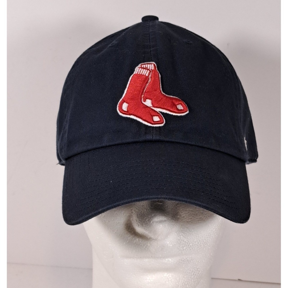 47 Brand Boston Red Sox Navy Blue Adjustable Baseball Dad Hat Cap